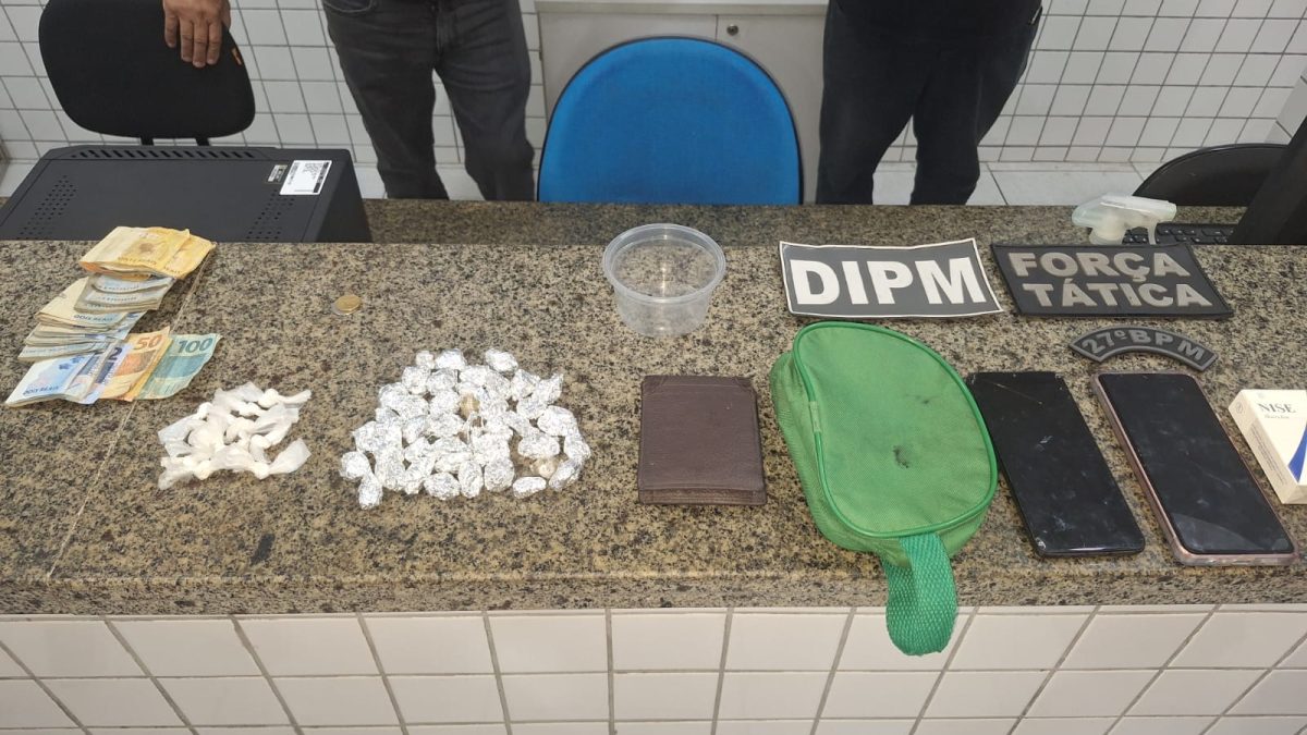 Furto rastreado resulta em operação policial e apreensão de drogas em Parnaíba