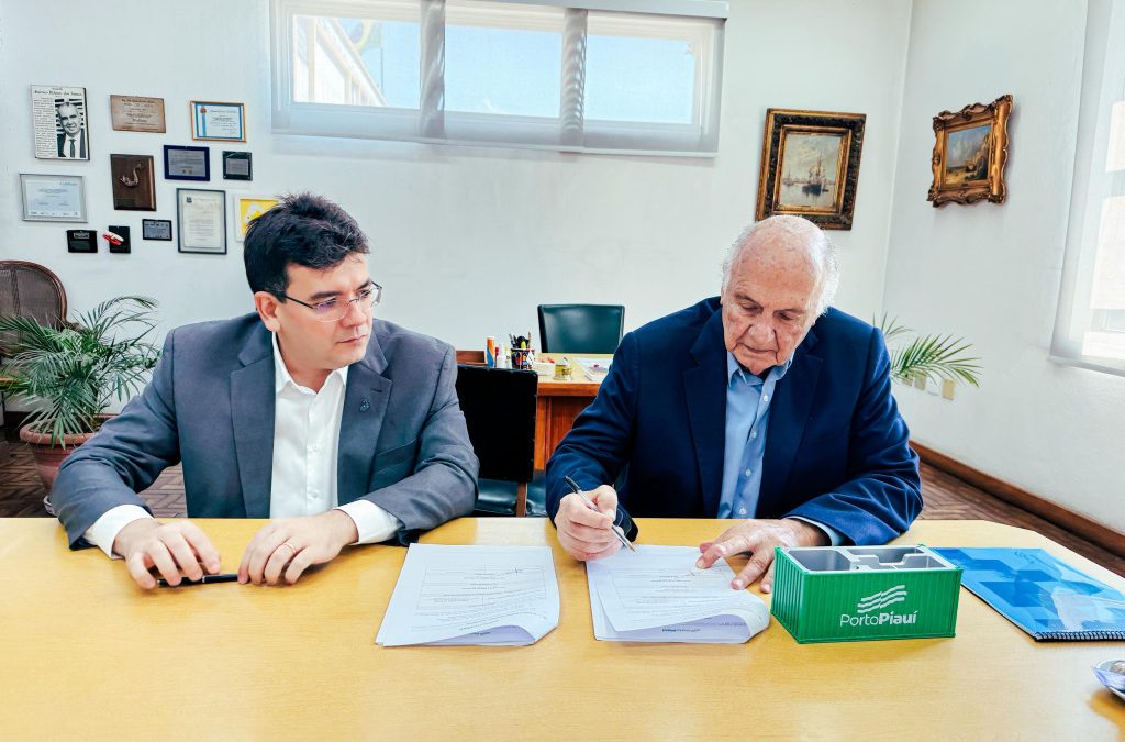Rafael Fonteles firma parceria com gigante da logística para operação de cargas no Porto Piauí