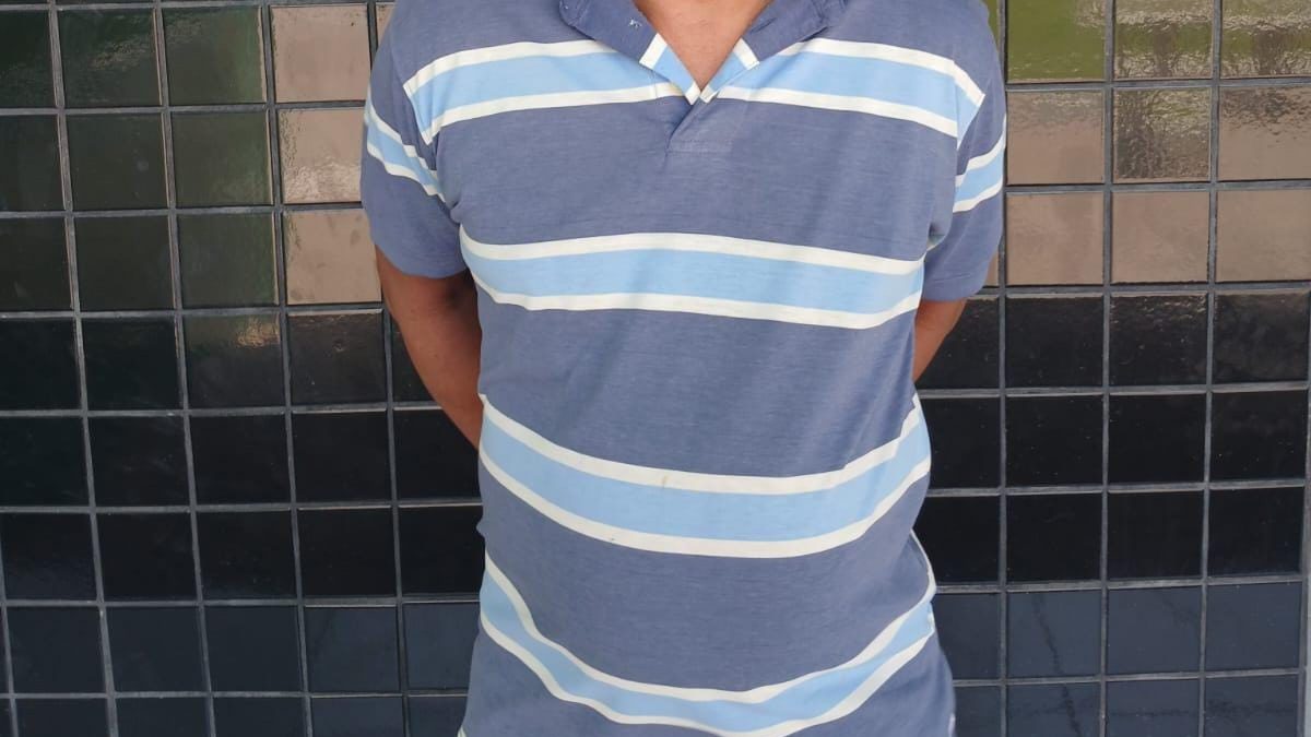 Homem com mandado de prisão por roubo é localizado no bairro Santa Luzia