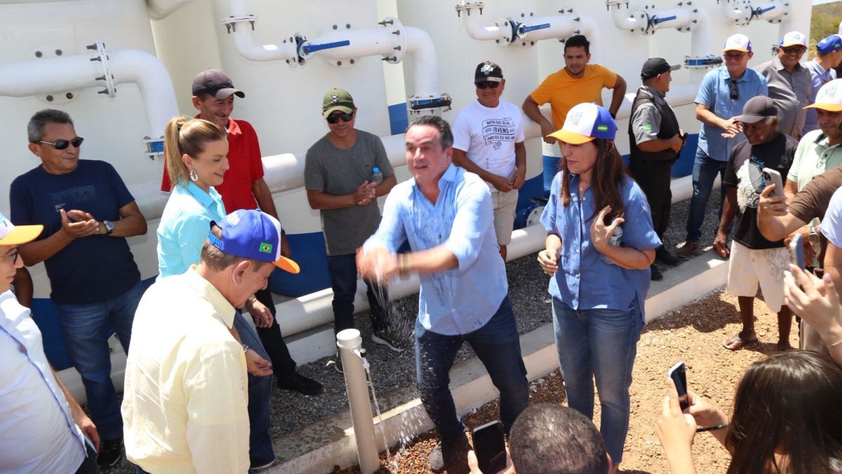Ciro Nogueira inaugura sistema de abastecimento em Buriti dos Lopes e promete fim da longa espera por água