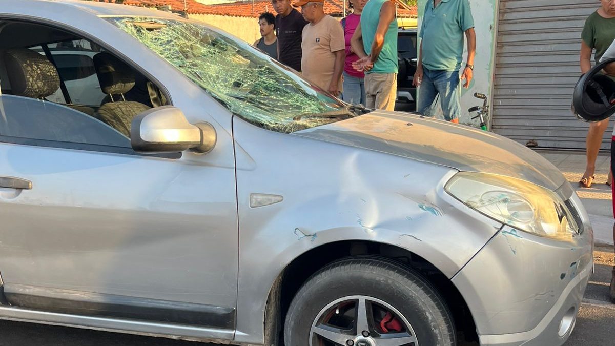 Bairro Piauí registra dois acidentes em sequência; um idoso morre