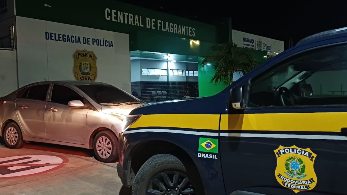 Carro roubado em Belo Horizonte (MG) é recuperado em Parnaíba