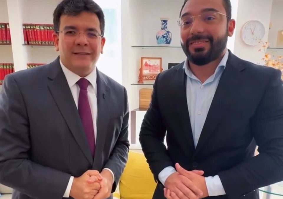 Rafael Fonteles e Francisco Emanuel selam parceria em investimento milionário na Orla da Praia da Pedra do Sal