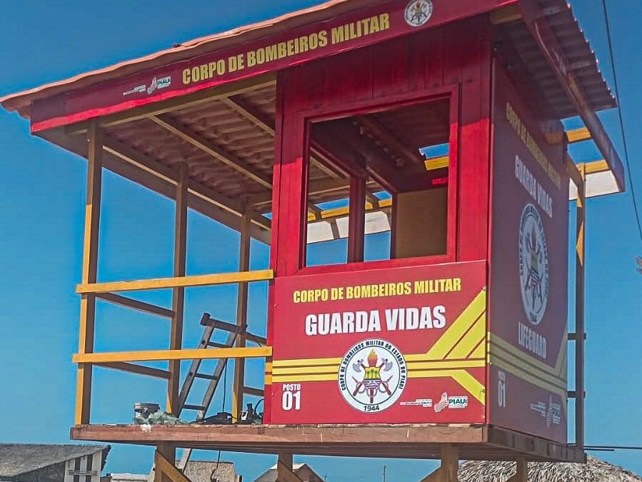 Litoral do Piauí recebe doze postos de observação para segurança dos banhistas