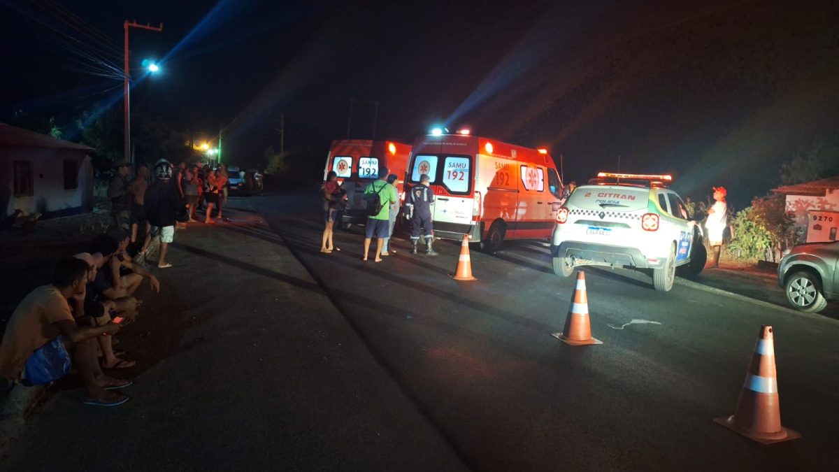 Acidente com animal na pista deixa mulher morta na PI-116, em Ilha Grande