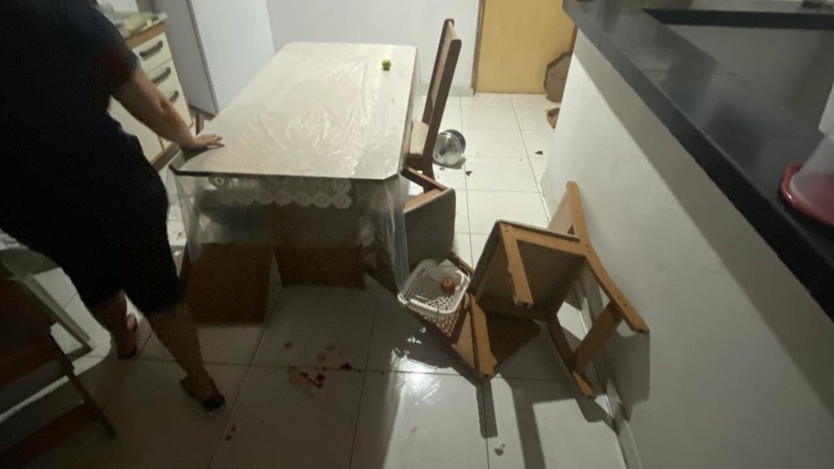 Briga doméstica resulta em morte após golpe de faca entre enteado e padrasto