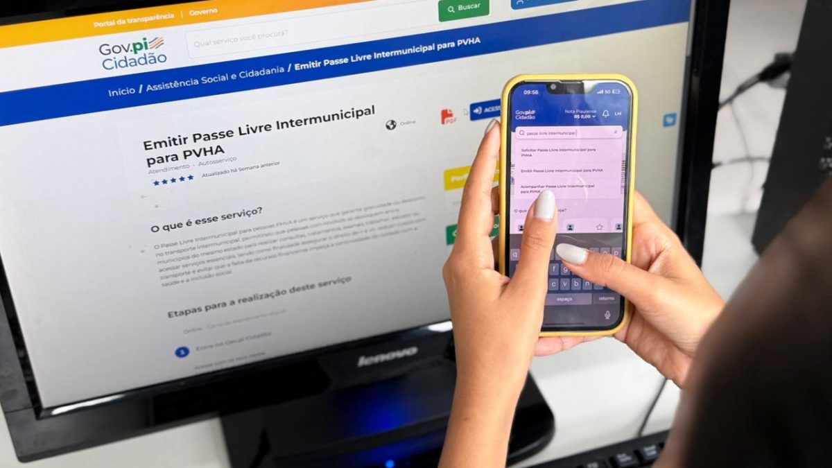 Passe Livre Intermunicipal para pessoas vivendo com HIV/Aids já pode ser emitido online pelo Gov.pi Cidadão