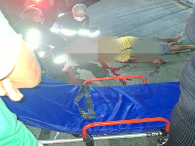 Colisão entre motocicletas mobiliza equipes no cruzamento das ruas Tabajara e Delbão Rodrigues