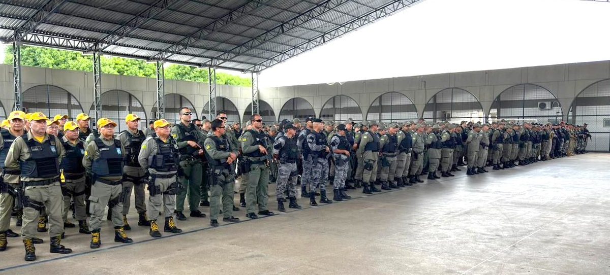 Segurança no Piauí novos armamentos e uniformes