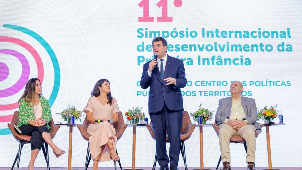 Com Piauí premiado por alfabetização, Rafael Fonteles reforça investimento na primeira infância em simpósio internacional
