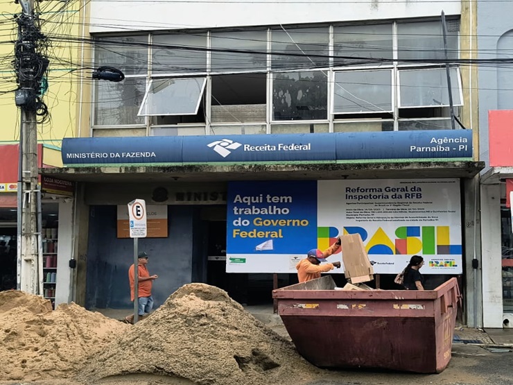 Reforma prepara Inspetoria da Receita Federal para atender demandas da ZPE e do Porto Piauí