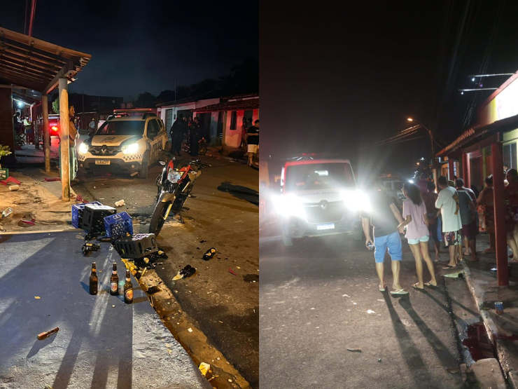 Carro atropela e mata dois homens em Cocal; motorista foge sem prestar socorro