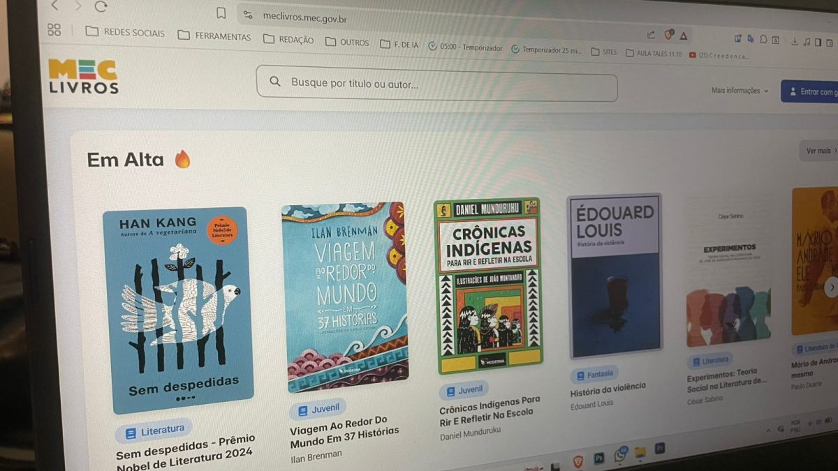 MEC lança biblioteca digital gratuita com 1,7 mil livros; saiba como acessar
