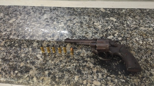 Foragido do sistema prisional é capturado em Luís Correia com revólver municiado