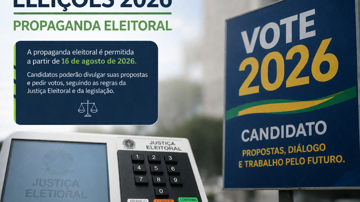 Eleições de 2026. Propaganda eleitoral. Aspectos – por Josino Ribeiro