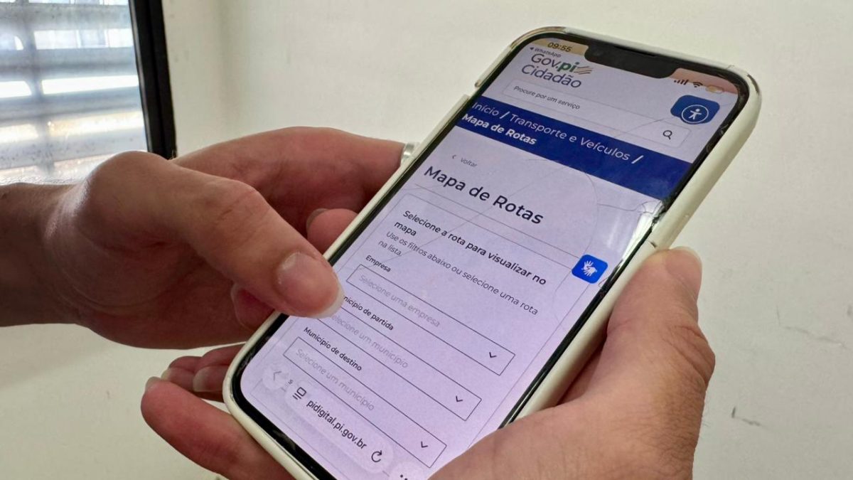 Beneficiários do Passe Livre Intermunicipal podem consultar rotas no Gov.pi Cidadão