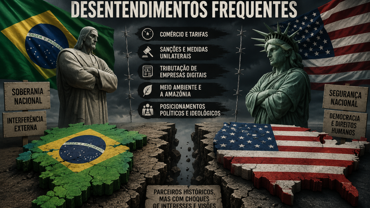 Brasil e Estados Unidos. Desentendimentos frequentes – por Josino Ribeiro