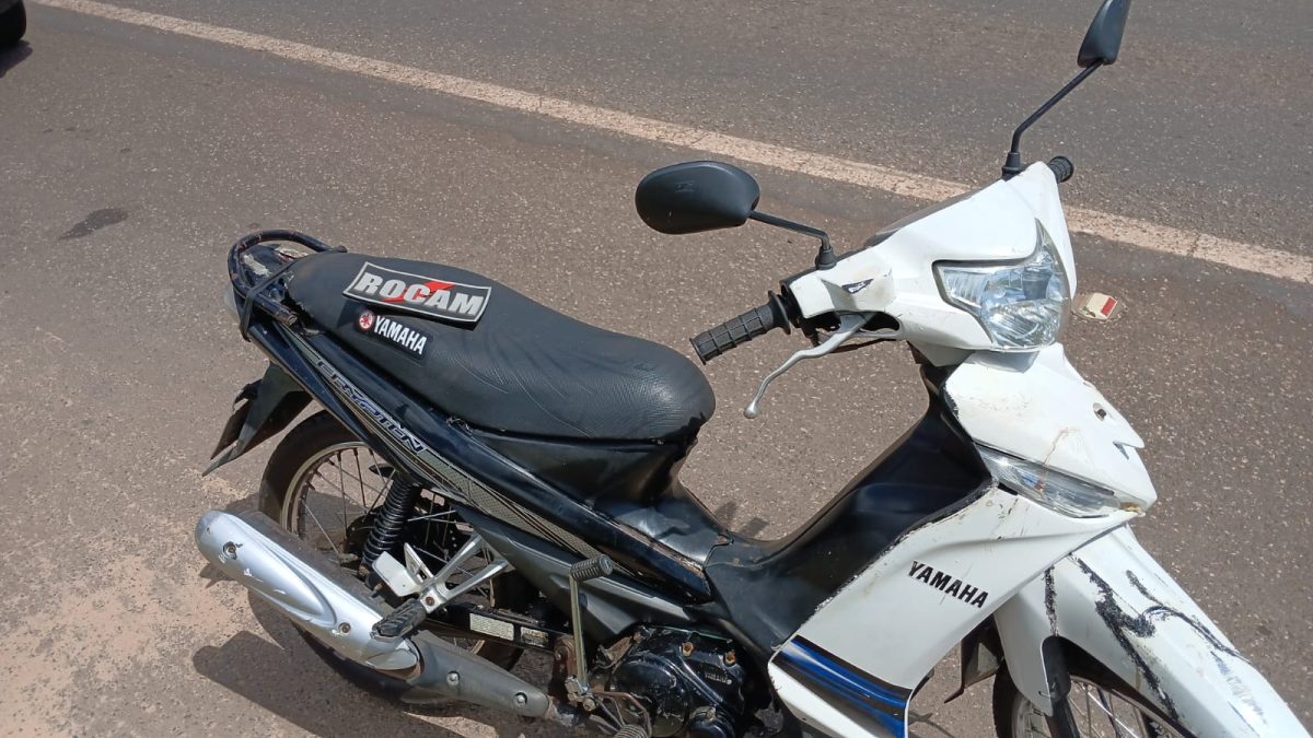 Polícia recupera, em Parnaíba, motocicleta com registro de roubo abandonada às margens da BR-343