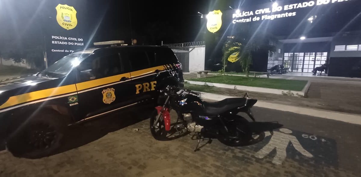 PRF prende motociclista com veículo adulterado na BR-343