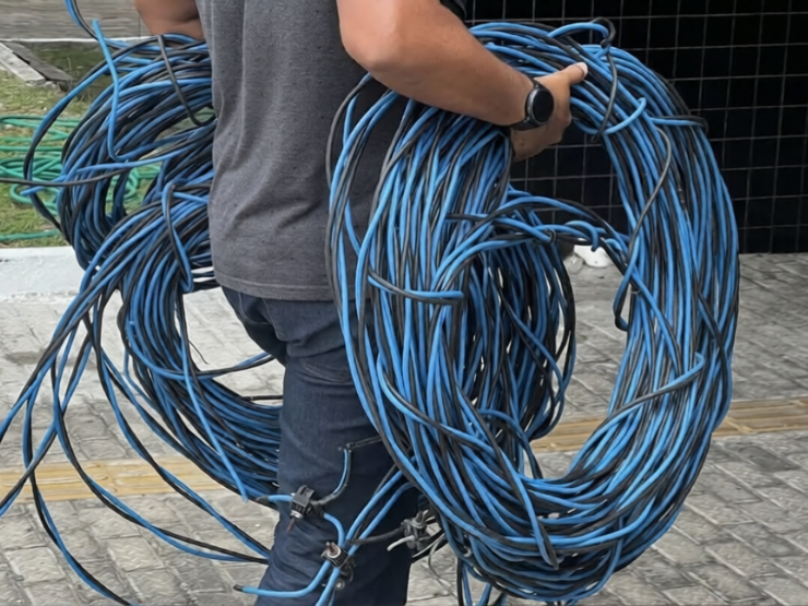 Dois homens são presos por furto de energia elétrica em Parnaíba.