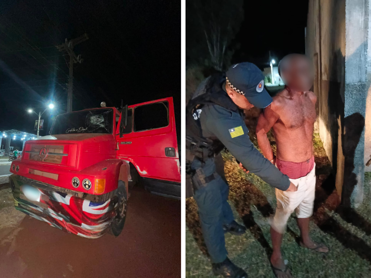 Dois homens morrem após serem atropelados por caminhão na zona rural de Bom Princípio