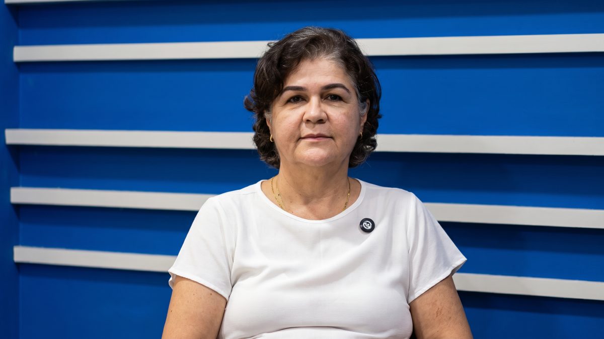 Lúcia Santos participa de sabatina na TV Costa Norte