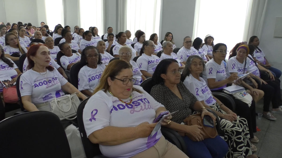 Agosto Lilás em Parnaíba: ações reforçam a importância da denúncia de violência contra as mulheres