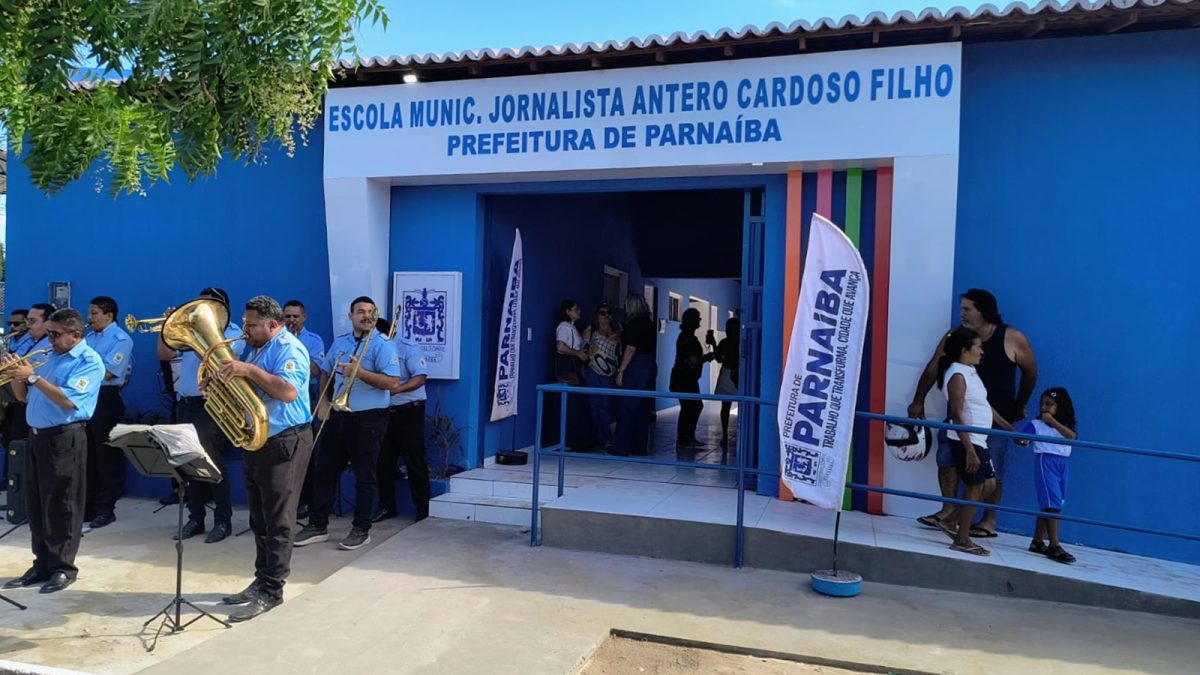 Escola Antero Cardoso é reinaugurada com estrutura ampliada e salas climatizadas