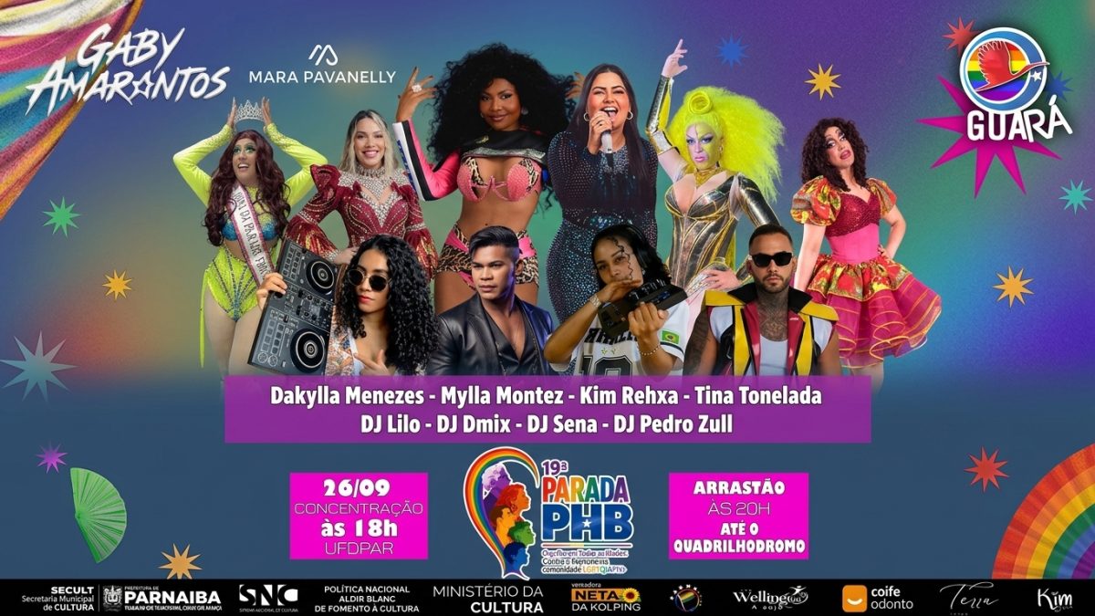 Parnaíba celebra a 19ª Parada da Diversidade neste sábado (26)