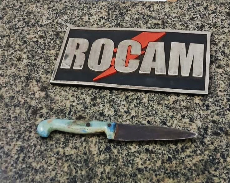 Homem armado com faca é preso após invasão de residência e ameaça em Parnaíba