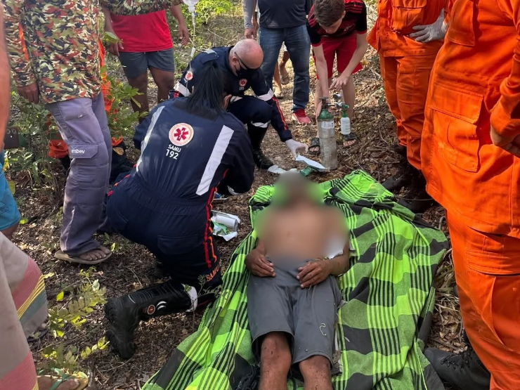 Homem de 30 anos é localizado vivo após três dias desaparecido em mata em Luís Correia