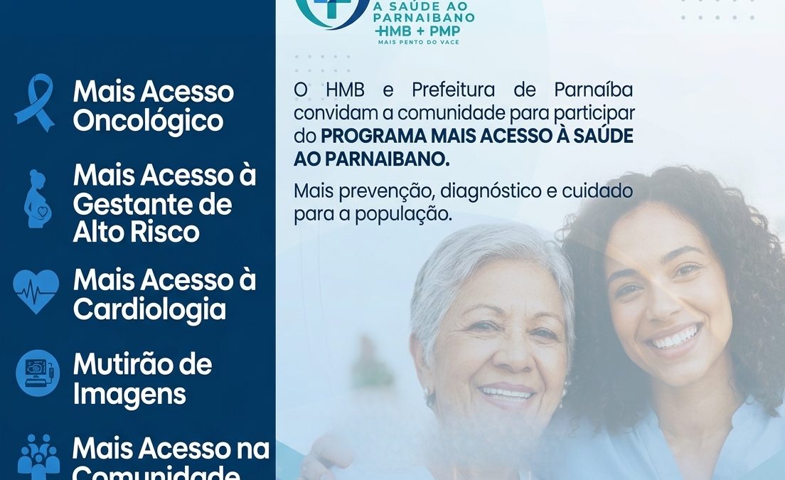 Parnaíba recebe nova edição do programa “Mais Acesso à Saúde” com exames e consultas especializadas