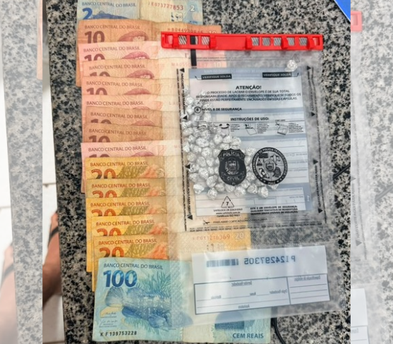Suspeita de gerenciar ponto de venda de drogas é presa pela Polícia Civil em Cocal
