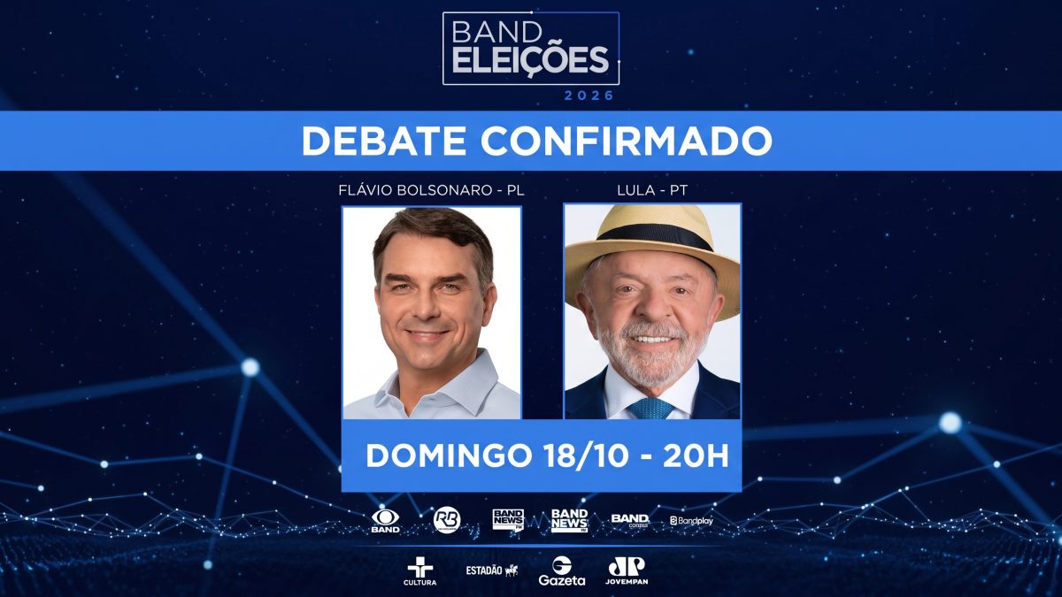 TV Costa Norte transmite neste domingo (18) debate entre Lula e Flávio Bolsonaro