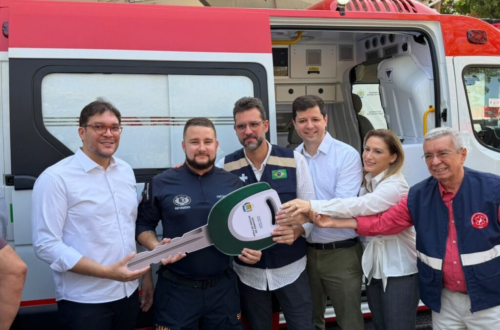 Parnaíba está entre os municípios do Piauí que recebem novas ambulâncias do Samu