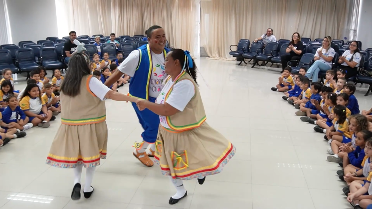 SESI promove Projeto Ciranda Criativa resgata cantigas de roda e une cultura e educação infantil em Parnaíba